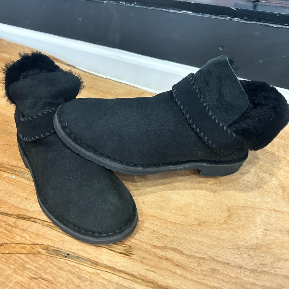 UGG Black Ankle Boots